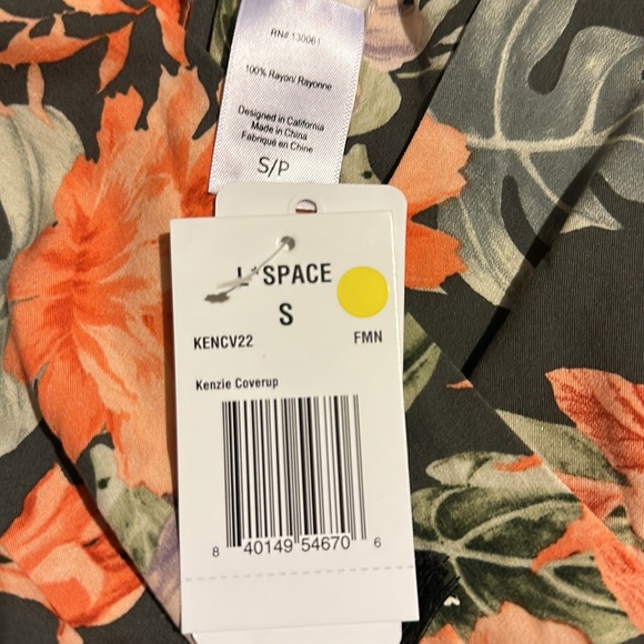 NWT L*SPACE WOMENS DRESS KENZIE COVERUP SIZE SMALL - Picture 12 of 13